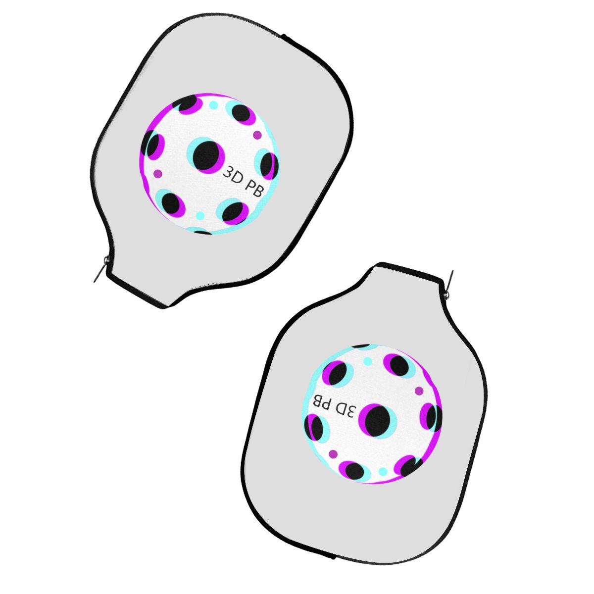 3D PB Pickleball Paddle Cover
